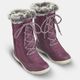 Boots warm sh500 high zip, uk 2.5 eu35 Bordo 28 BR