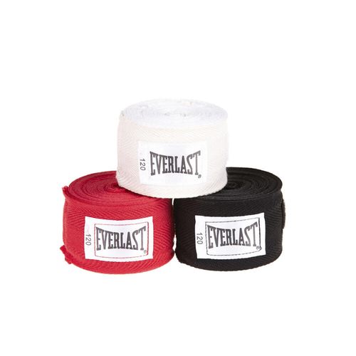 *kit bandagem 3 metros everlast, no size Preta UNICO