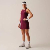 *vestido fem fila tennis basic bordo, xl Bordo G