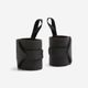 Wrist strap v2 dark cinza, tam unico Preta UNICO
