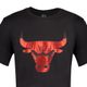 *t-shirt preta chicago bulls masc pv, xl P