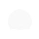 Silicone cap logo nabaiji 500 p, no size Branca UNICO