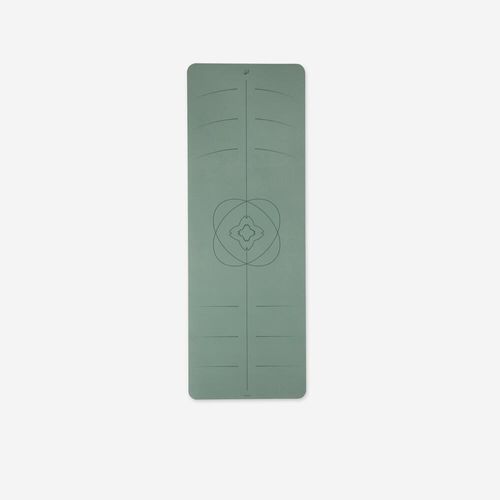 Yoga mat grip+ 4mm light blue, no size Verde UNICO