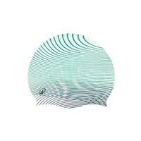 Silicone 500 print geo light gre, unique Branca UNICO