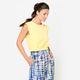 Yoga loose crop ts pin, uk12 - 14 / eu l Amarela G
