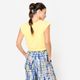 Yoga loose crop ts pin, uk12 - 14 / eu l Amarela G