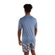 Camiseta Masculina de Surf e Bodyboard Proteção UV50+ Olaian, azul, 3G
