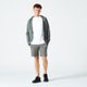 Sweat hood zip 500 ess, 3xl (chest 52") Caqui 3G