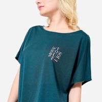Mdw t-shirt transparent, uk16-18 / eu xl Verde G