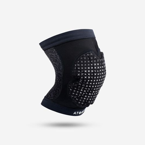Kneepad h500 black white, 3 Preta 1