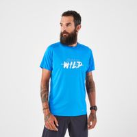 Camiseta trail masculina turquesa, gg Azul 3G