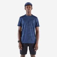 Tee shirt run dry 500 m graph beige, 2xl Azul M