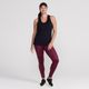 Regata feminina de Treino Cardio 500 *reg new mesh 500 salm oi22, 2xl Preto GG