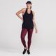 Regata feminina de Treino Cardio 500 *reg new mesh 500 salm oi22, 2xl Preto GG