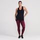 Regata feminina de Treino Cardio 500 *reg new mesh 500 salm oi22, 2xl Preto GG