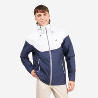 Jaqueta 100 masculina azul branco, gg Azul 3G