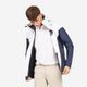 Jaqueta 100 masculina azul branco, gg Azul 3G