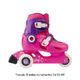 Patins Infantil Play 3 Oxelo, rosa, 32/34 BR
