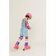 Patins Infantil Play 3 Oxelo, rosa, 32/34 BR