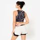 Fta 120 crop print capsule uk 16 / eu xl Vermelha G
