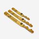 Dog collar outdoor 500 terracotta, l Amarela G