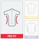 Edr 2 short sleeve jersey beige, xl Azul G