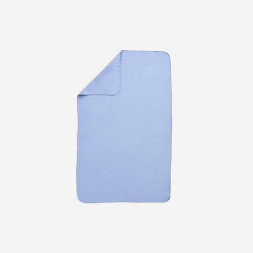 Mf l striped towel nav, no size Azul UNICO