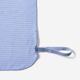 Mf l striped towel nav, no size Azul UNICO