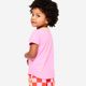 Camiseta mc 100 bb camiseta rosa, 96-102cm entre 3/4 anos Rosa 4-5 ANOS