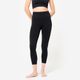 LEGGINGS 7/8 FEMININA DE YOGA SEM COSTURAS  PREMIUM, preto, G