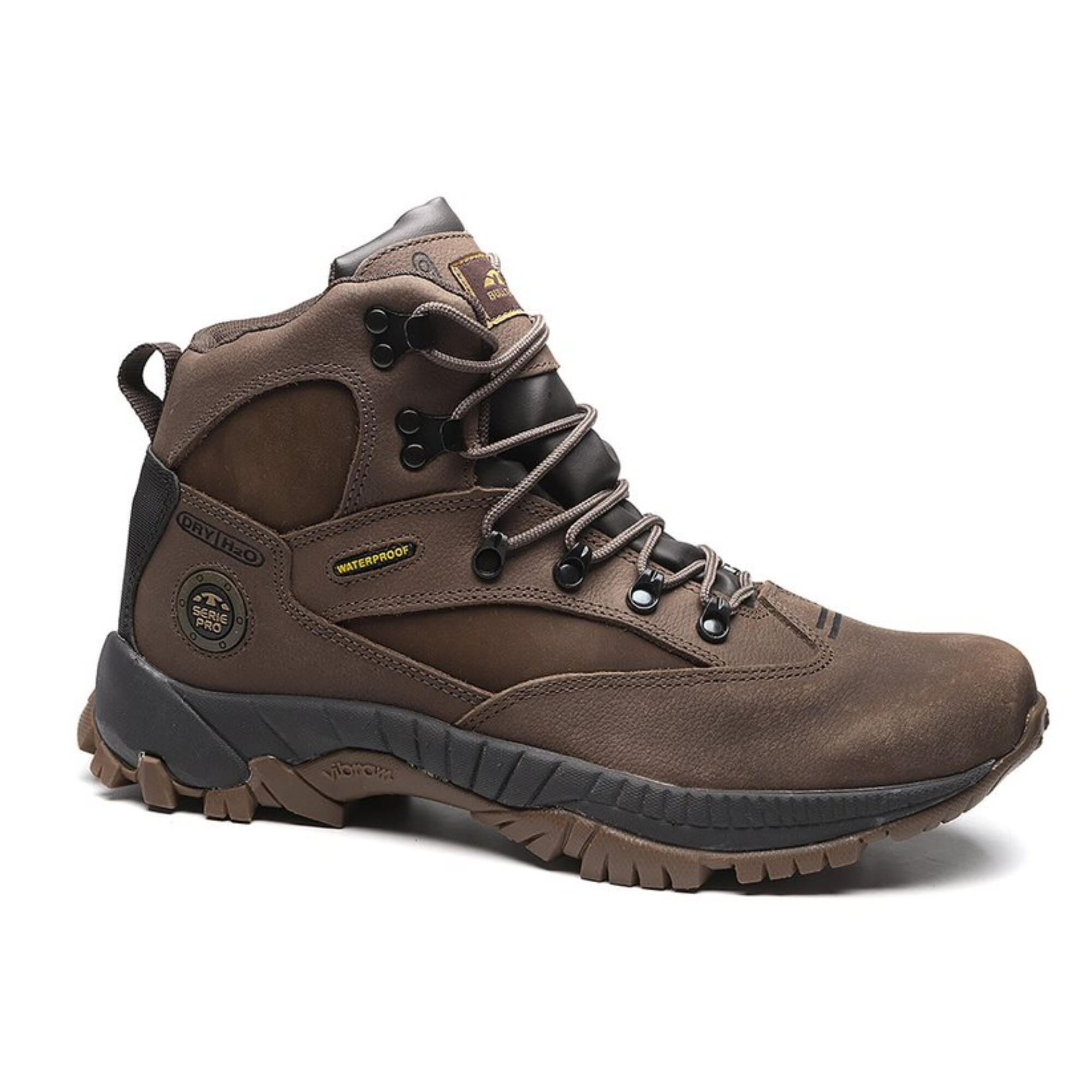 Bota Masculina de Caminhada Bull Terrier Fusion Ii Marrom