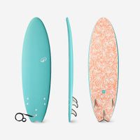 Surfboard 500 soft sw 6'6 turqu, no size Turquesa UNICO
