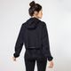 Jacket run wind 100 w whi, uk 16 / eu xl Preto-fumê PP
