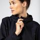 Jacket run wind 100 w whi, uk 16 / eu xl Preto-fumê 3G