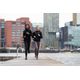 Jacket run wind 100 w whi, uk 16 / eu xl Preto-fumê 3G