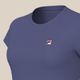 *camiseta fem fila tennis basic azul, xl Azul G