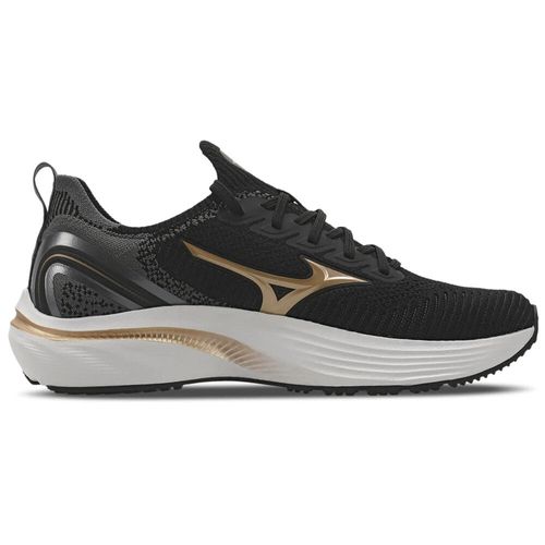 Tênis Feminino de Corrida Glow 2 Mizuno, preta, 34 BR