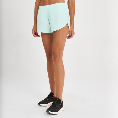 Shorts Feminino de Corrida Run Kalenji, menta, 3G