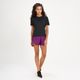 Shorts Feminino de Corrida Run Kalenji, roxa, 3G