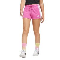 *shorts adidas pink inf oi, 164cm 13-14y 7- 8 ANOS