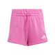 *shorts adidas pink inf oi, 164cm 13-14y 7- 8 ANOS