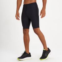 Bermuda masculina Kiprun 500 Compact, preta, 3G