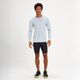 Bermuda masculina Kiprun 500 Compact, preta, 3G