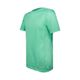 Camiseta de corrida masculina seca e respirável, verde-esmeralda, P
