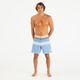 Bermuda Masculina de Surf 500 Scallop 18 Olaian, azul, 38