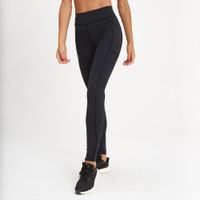 Legging Feminina de Corrida Compacta 500 Kiprun, preta, 3G