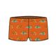 Sunga infantil de natação Boxer BB Nabaiji, laranja, 4-5 ANOS