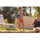 Sunga infantil de natação Boxer BB Nabaiji, laranja, 4-5 ANOS