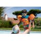 Sunga infantil de natação Boxer BB Nabaiji, laranja, 4-5 ANOS
