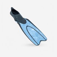 Nadadeira 100 adulto cinza, 34/35 Azul 36/37 BR